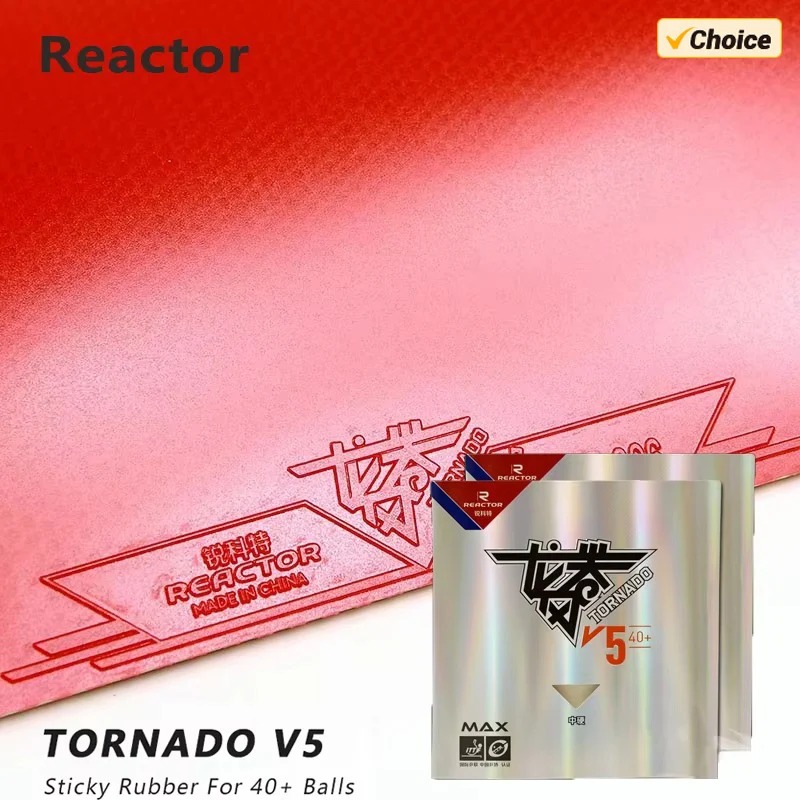 Table Tennis Market - مطاط تنس الطاولة REACTOR Tornado V5