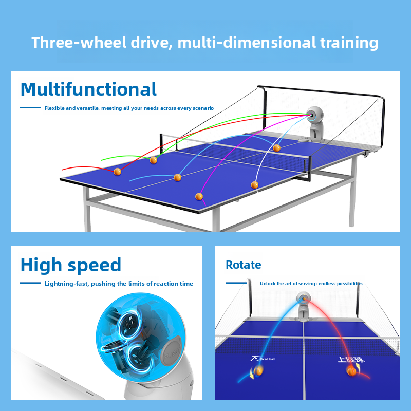 جهاز تدريب تنس الطاولة من دورا - مراجعة Table Tennis Machine وسعره