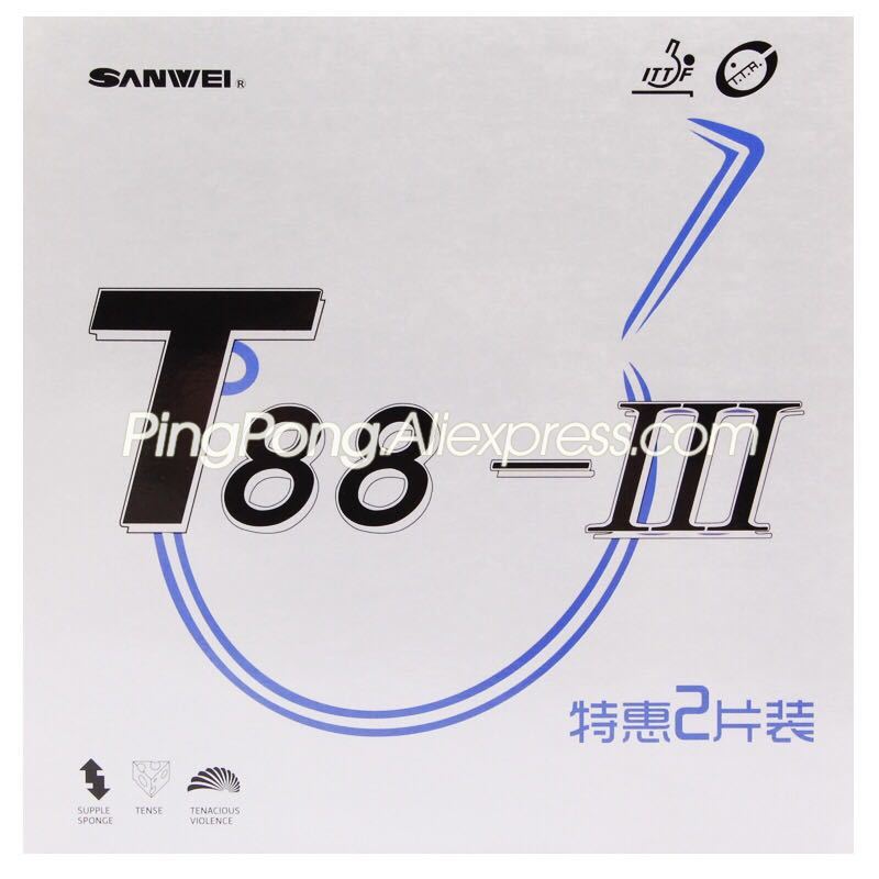 SANWEI-T88-3 تنس الطاولة المطا - مراجعة Table Tennis Vr وسعره