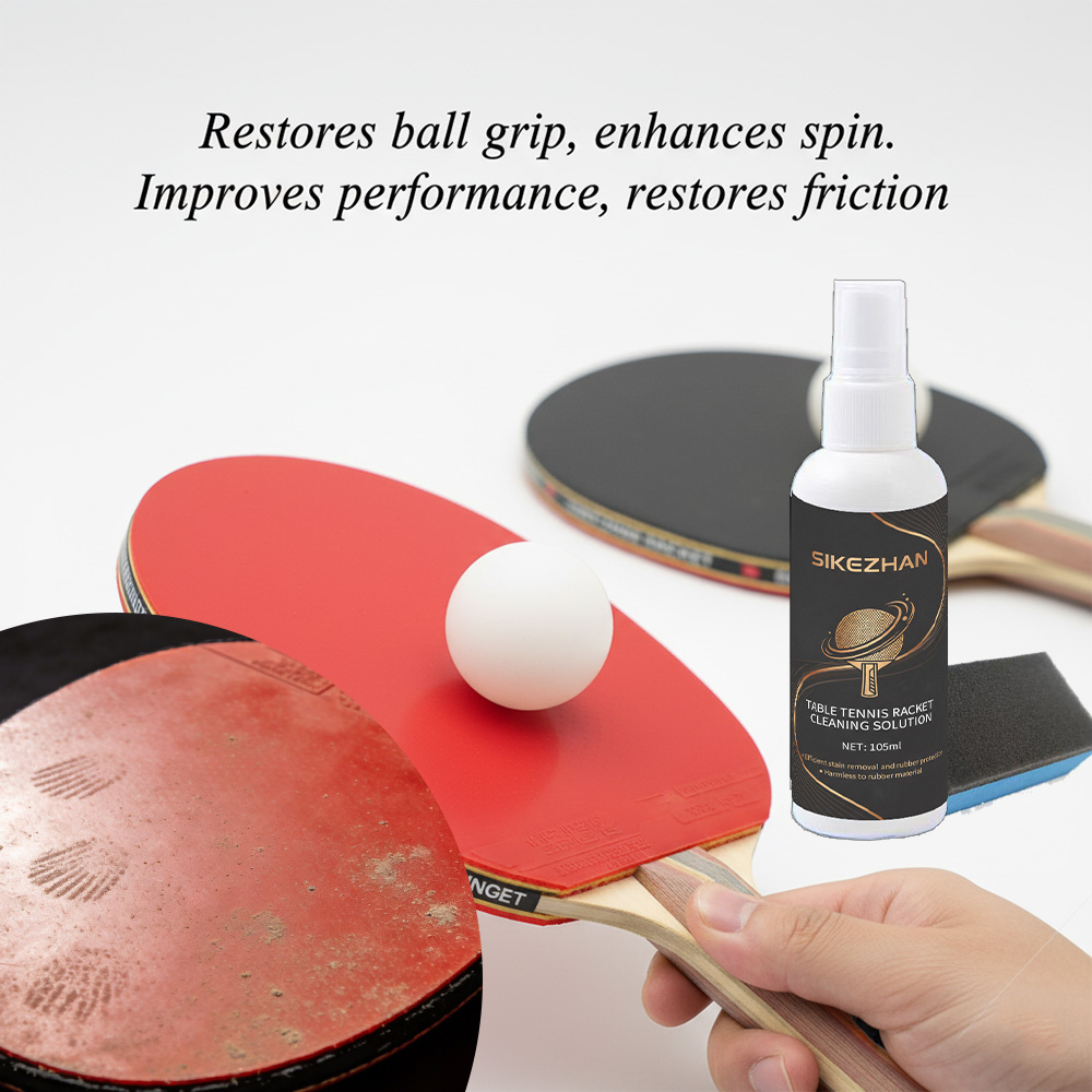 بخاخ تنظيف مضرب تنس الطاولة ال - مراجعة Table Tennis Edge وسعره