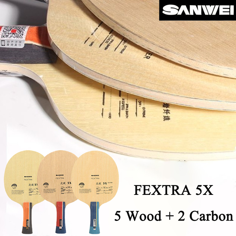 مضرب تنس الطاولة SANWEI FEXTRA - مراجعة Table Tennis Edge وسعره