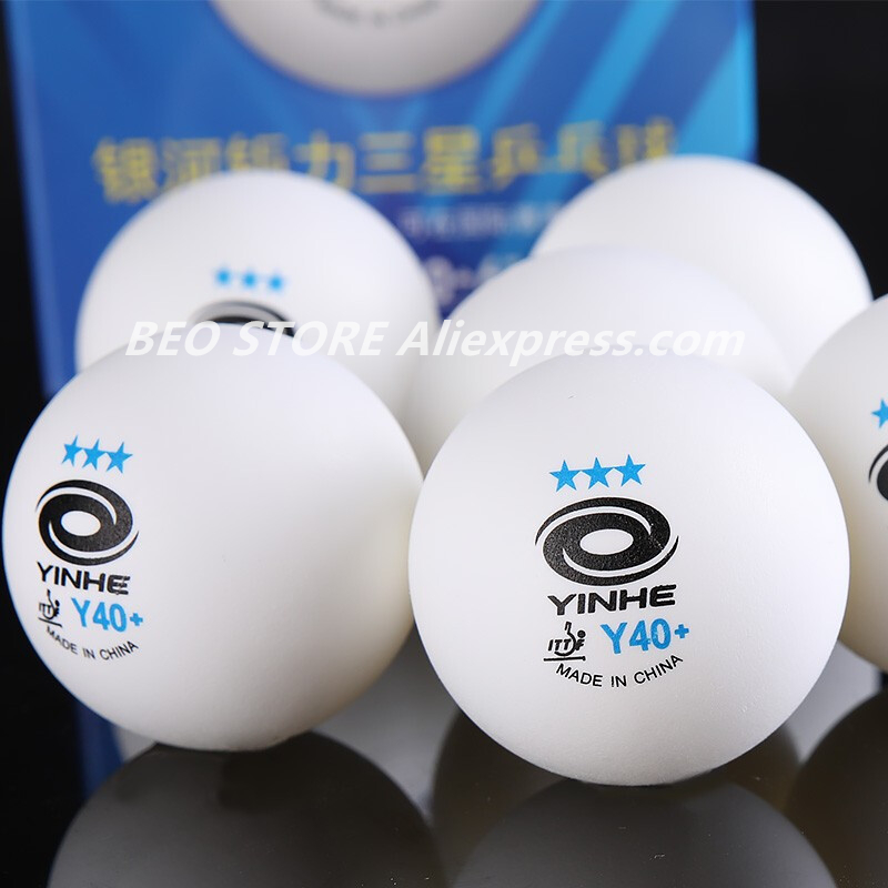 60 كرات YINHE 3 نجوم Y40 + H40 - مراجعة Table Tennis Olympics وسعره