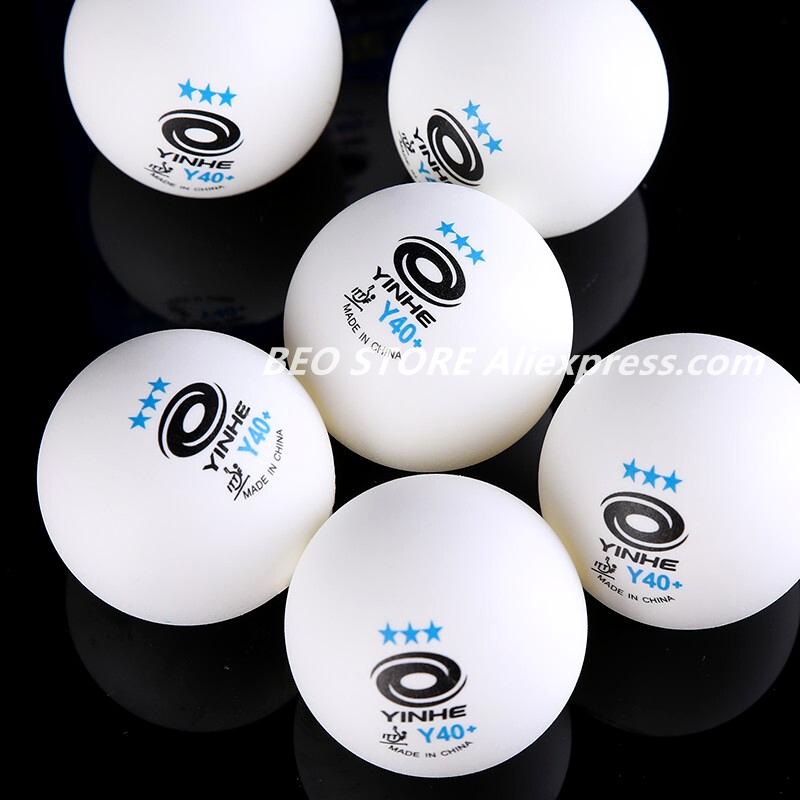 60 كرات YINHE 3 نجوم Y40 + H40 - مراجعة Table Tennis Olympics وسعره