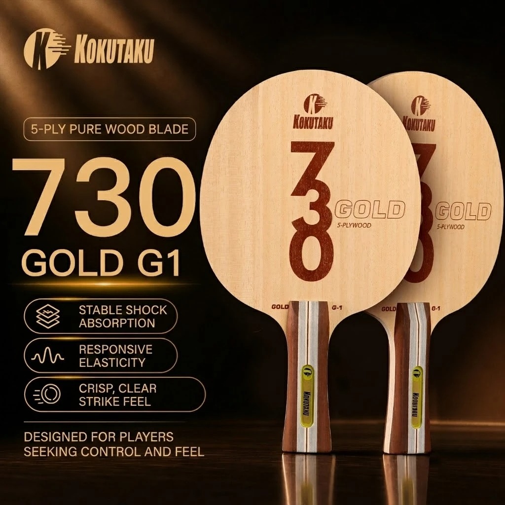 مضرب تنس طاولة كوكوتاكو FL 730 - مراجعة Table Tennis Edge وسعره