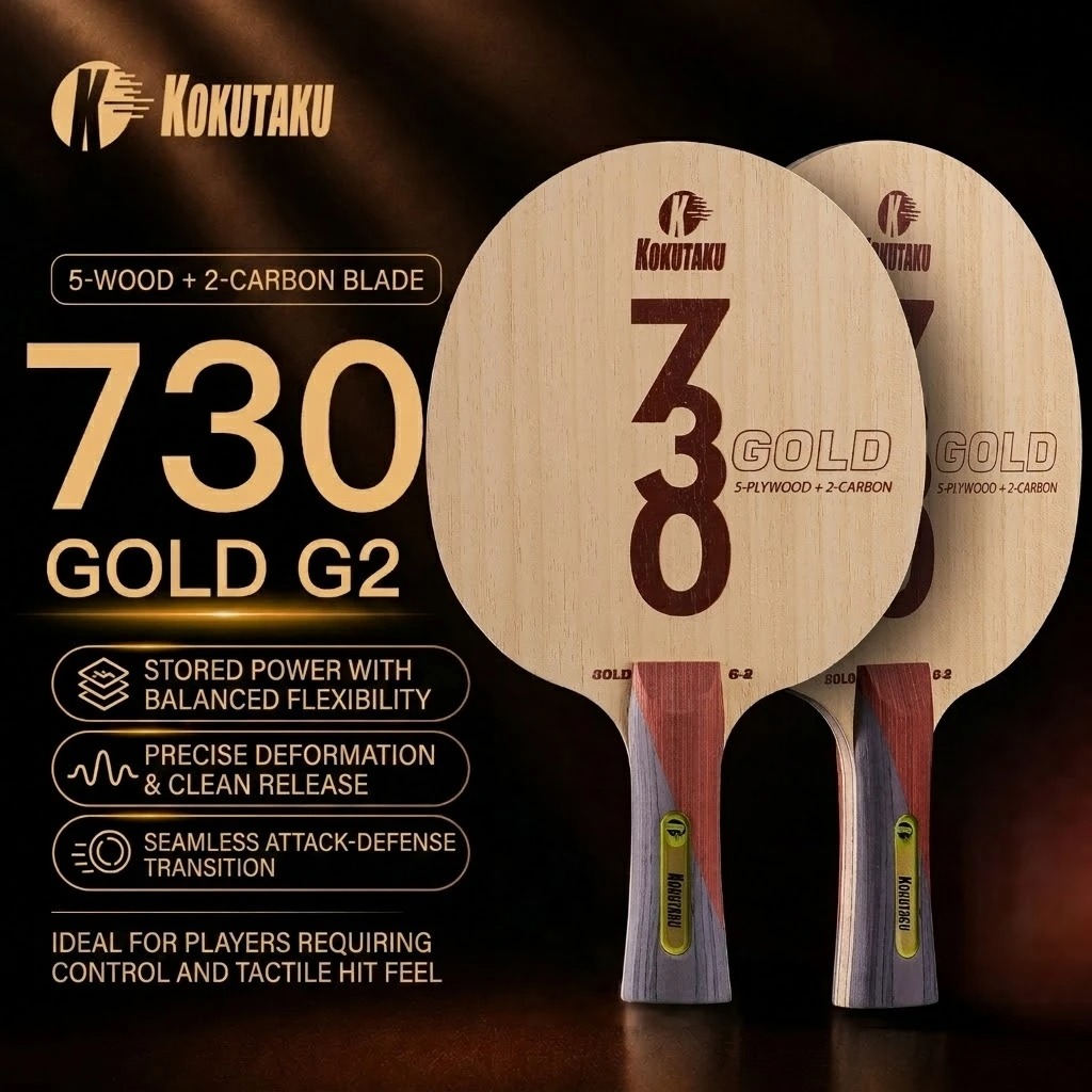 مضرب تنس طاولة كوكوتاكو FL 730 - مراجعة Table Tennis Edge وسعره