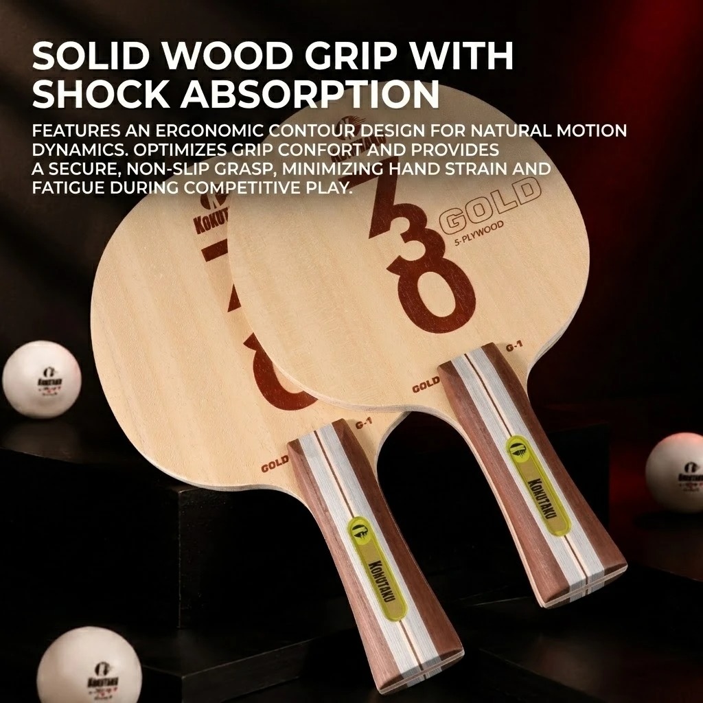 مضرب تنس طاولة كوكوتاكو FL 730 - مراجعة Table Tennis Edge وسعره
