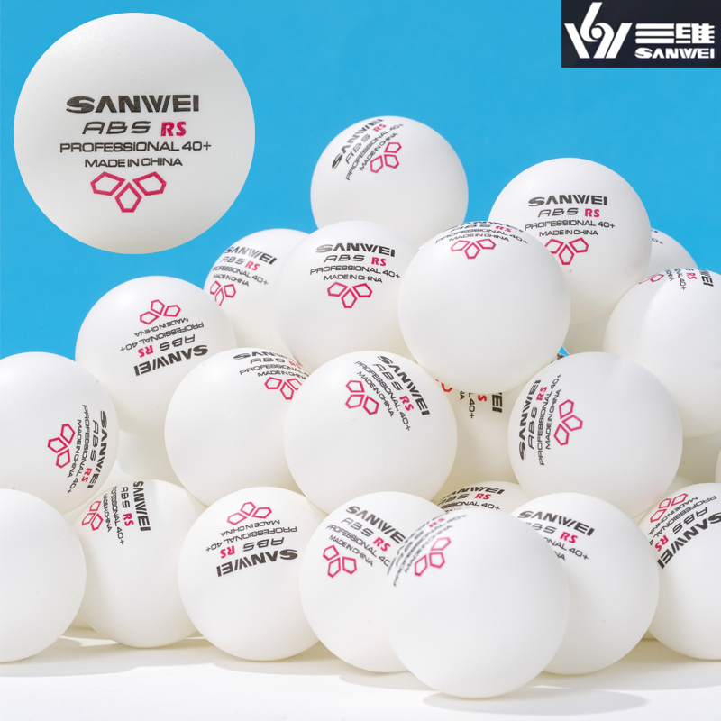 SANWEI RS40 + 3 نجوم كرات تنس  - مراجعة Table Tennis Vr وسعره