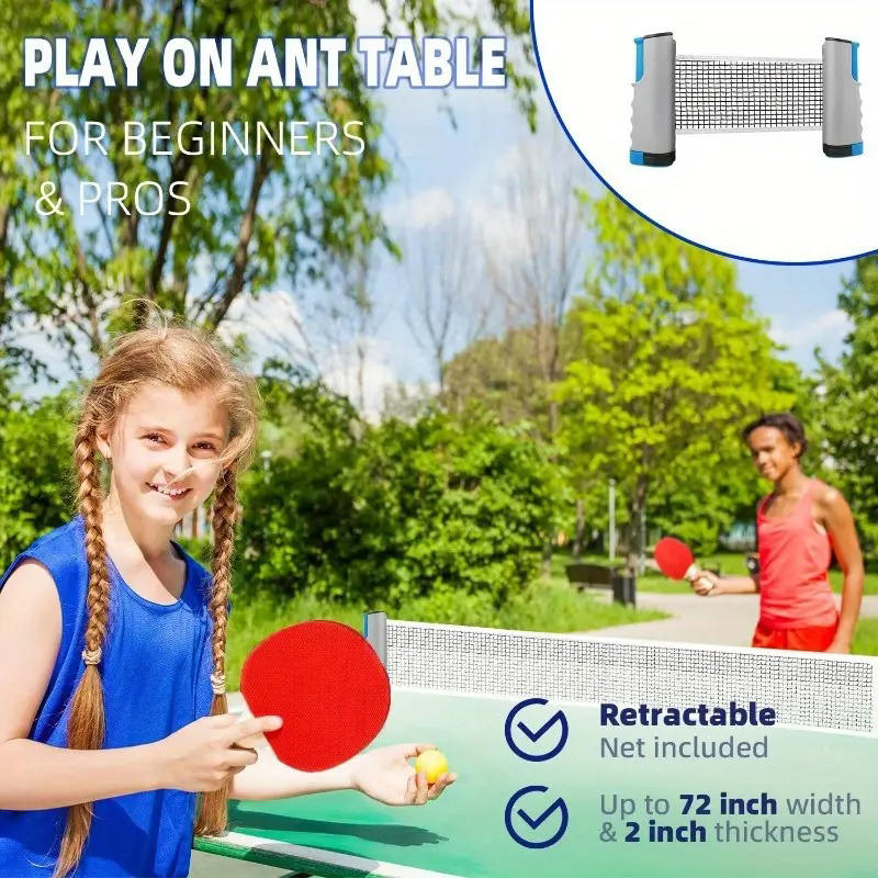 شبكة تنس الطاولة القابلة للطي  - مراجعة Table Tennis Market وسعره