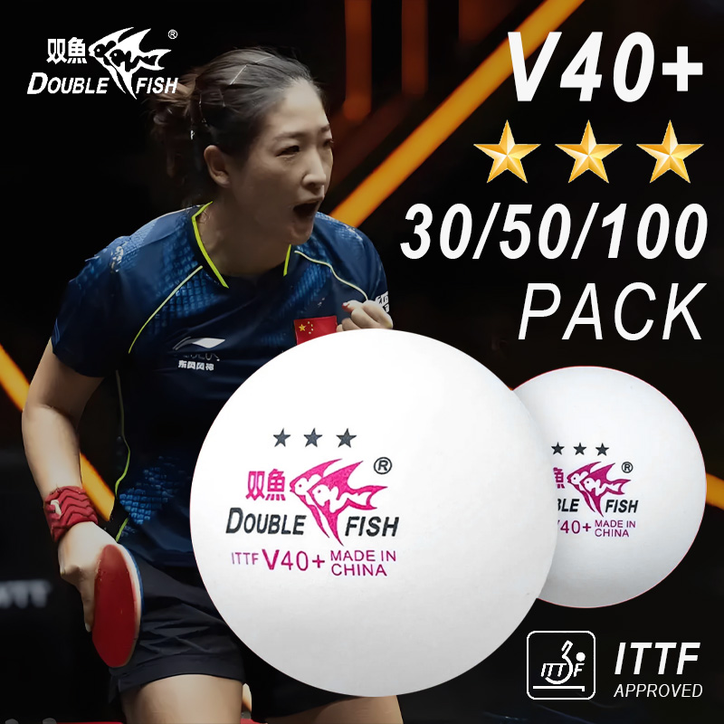 كرات تنس الطاولة دبل فيش 3 ستا - مراجعة Table Tennis Olympics وسعره