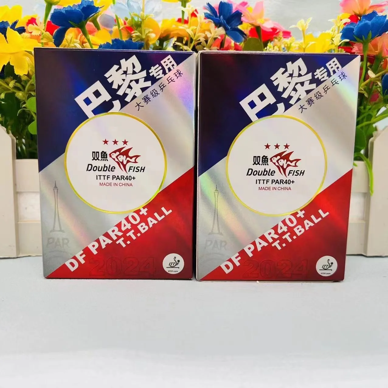 الأصلي مزدوجة الأسماك DF PAR40 - مراجعة Table Tennis Olympics وسعره